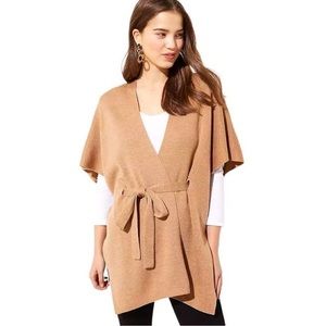 LOFT belted sweater wrap